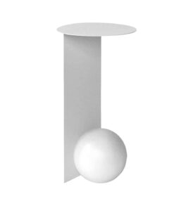Modern Pedestal Side Table, Sion- Styylish