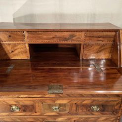 Original Louis XVI Secretary Desk- detail of open writing flap- Styylish