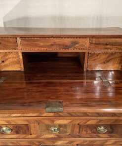 Original Louis XVI Secretary Desk- detail of open writing flap- Styylish