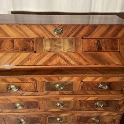 Original Louis XVI Secretary Desk- front view from above- Styylish