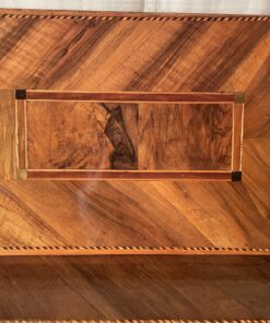 Original Louis XVI Secretary Desk- detail of the writing flap right side- Styylish