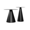 Cone Base Table, Cherry black- Styylish