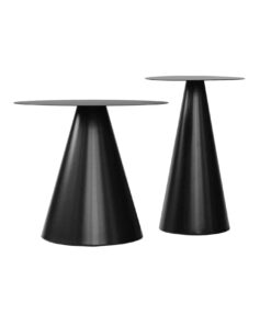 Cone Base Table, Cherry black- Styylish