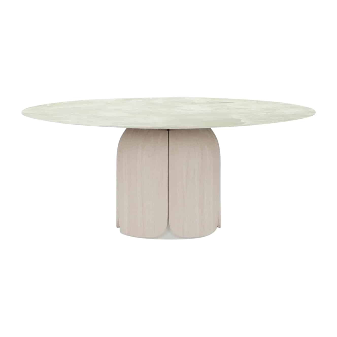 Light Colored Dining Table- Bloom- Styylish