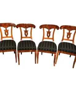 Set of four Biedermeier chairs- styylish