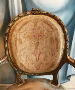 Louis XVI Style Armchairs- view of the back- Styylish
