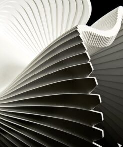 Walnut Monroe Chair- in white, detail- Styylish