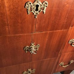 Gustavian Chest of Drawers- three-detail view of the drawers with escutcheons- Styylish