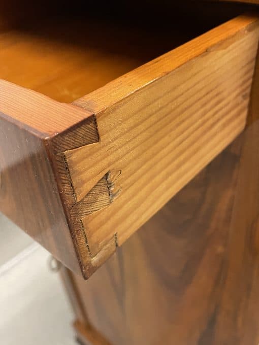 Biedermeier Nightstand- view of a drawer- Styylish