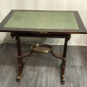 Empire Style Card or Tea Table, Vienna 1880-1900, Antique