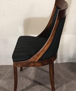 Empire Barrel Chairs- Set of 6- side view from the left- Styylish