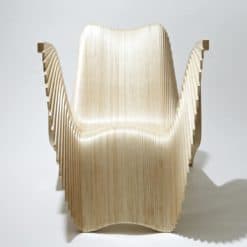 Walnut Monroe Chair-front view- Styylish