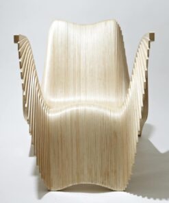 Walnut Monroe Chair-front view- Styylish