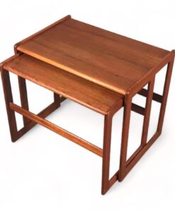 Mid-century Nesting tables- teak wood- Styylish