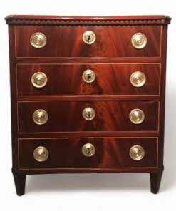 Neoclassical Mahogany Chest of Drawers- Styylish