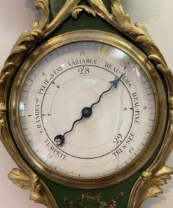 Louis XV Style Barometer- detail of front- Styylish