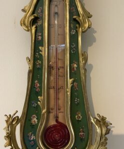Louis XV Style Barometer- detail of mercury- Styylish