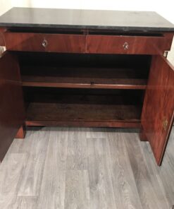 French Empire Sideboard- view with open doors- Styylish