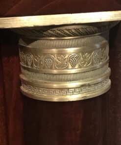 French Empire Sideboard- detail of brass capital- Styylish