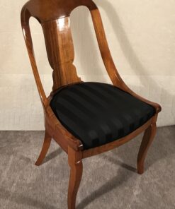 Set of four Empire Barrel Chairs- three-quarter view of one chair- Styylish