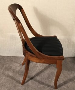 Set of four Empire Barrel Chairs- side view of one chair- Styylish
