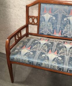 Art Nouveau Salon Suite- Detail of Settee- Styylish
