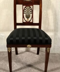 Pair of Antique Chairs- Neoclassical Period- front view- Styylish
