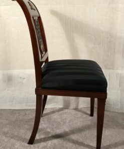 Pair of Antique Chairs- Neoclassical Period- side view- Styylish