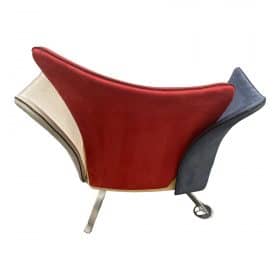 Giorgio Saporiti Flower Lounge Chair for Il Loft, Italy 1990's