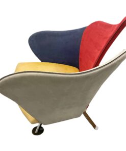 Giorgio Saporiti Flower Lounge Chair- side view left- Styylish