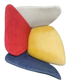 Giorgio Saporiti Flower Lounge Chair- view from above- Styylish