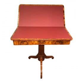 Biedermeier Game Table, South German 1820