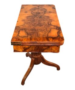 Biedermeier Game Table- side view- Styylish