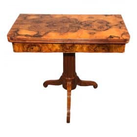 Biedermeier Game Table, South German 1820