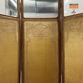 Art Nouveau Dressing Screen, Belgium 1910