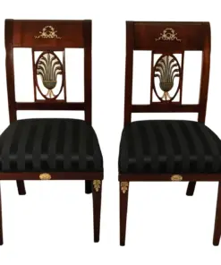 Pair of Antique Chairs- Neoclassical Period- Styylish
