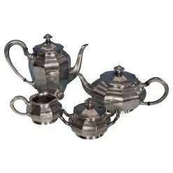 Art Deco Silver Set-copy- Styylish