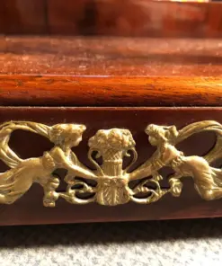 Empire Console Table- detail of a brass decor- styylish