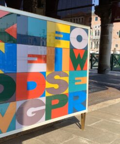 Venetian Credenza with Glass Decor in Venice- Styylish