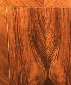 Neoclassical Chest of Drawers- detail of the walnut veneer- Styylish