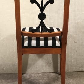 Set of four original Biedermeier Chairs, South German 1820, Antique