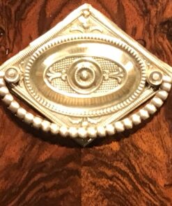 Biedermeier Walnut Dresser- Brass fitting- Styylish