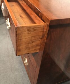 Biedermeier Walnut Dresser- side view of the drawer- Styylish
