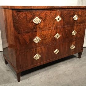 Biedermeier Walnut Dresser, Germany 1820, Antique