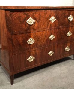 Biedermeier Walnut Dresser- three-quarter view- Styylish