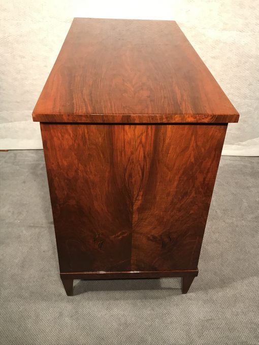 Biedermeier Walnut Dresser- three-quarter-view- Styylish