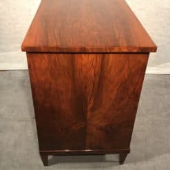 Biedermeier Walnut Dresser- three-quarter-view- Styylish