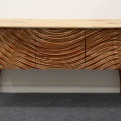 Credenza by Michael Mittelman-wood detail- styylish