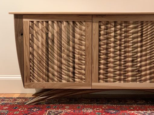 Contemporary Credenza- wood detail- Styylish