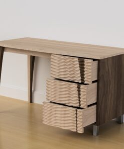 Design Desk by Michael Mittelman- with open drawers- Styylish
